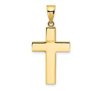 Ciondolo Religioso Latino In Oro Giallo 14K Lucido