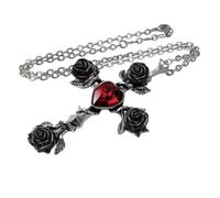 Ciondolo Rosifix nero di Alchemy Gothic