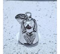 Ciondolo singolo/"Che la nostra Signora vi benedica sempre", portachiavi a campana in lega di zinco della Vergine Maria, accessori auto stile cristiano non rivestiti, unisex, accessori per chiavi auto