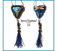 Ciondolo Talismano Magico Amuleto Portafotuna Alchimia Libellula Salute Fortuna
