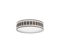 Ciondolo Tania 1xe27 in elegante nero e legno grigio, ideale per dare un tocco moderno e sofisticato a qualsiasi spazio. Dimensioni: Regx50x50 cm. Perfetto per illuminare e decorare.