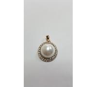 CIONDOLO TONDO CABOCHON E GIRO STRASS (MFP0067, MFP0068, MFP0069, MFP0070)