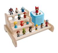 Cioquli Tonies - Scaffale magnetico a 4 ripiani, compatibile con Toniebox e personaggi acustici, per 15-20 personaggi Tonies
