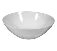 Ciotola 25 cm Rondo White Uni 00007 di Seltmann Weiden, 2 pezzi