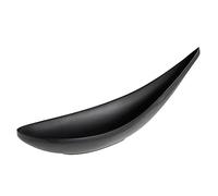 >Ciotola a cucchiaio fingerfood in melamina nera 14,5x4,5x1,5cm Leone