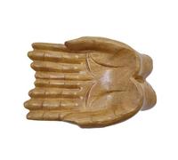 Ciotola A Forma Di Mano In Legno - Ciotola Decorativa A Forma Di Mano In Legno | Ciotola Di Offerta | Mano Esposizione Di Pietre Naturali, Supporto A Mano Di Buddha In Legno Per Ciotola Chiavi In