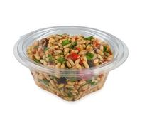 Ciotola Alimenti Saladbox Trasparente con Coperchio 375 cc 50 pz - Contital