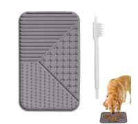 Ciotola anti ingozzamento 22 * 13.5 cm, Tappetino slow food in silicone per animali domestici, Cibo lento per animali domestici Ciotola per cani e gatti Anti-rigurgito Antiscivolo Durevole