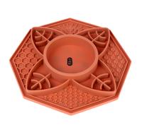 Ciotola antingozzamento TIAKI Mandala in silicone per l'alimentazione lenta - 200 ml