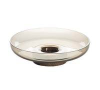 Ciotola Artemide Bontà, grigio, Ø 26 cm, vetro, legno Artemide