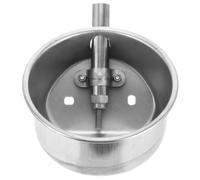 Ciotola Automatica per Acqua per Bovini e Ovini in Acciaio Inox 1/4 Pollice | Montaggio a Parete o Recinzione, Uscita Automatica Dell’acqua, Risparmio Idrico,
