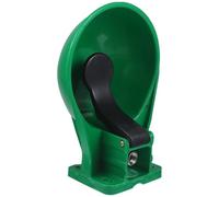 Ciotola Automatica per Bestiame, Valvola Touch, Plastica e Ferro | Design ad Arco, Vasca Singola, Riduce Sprechi D’acqua, per Capre e Cavalli in Paddock e Stalla