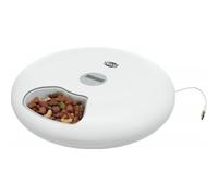 Ciotola automatica Trixie TX5+1 Plastica Bianca USB 6 ciotole