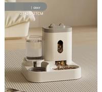 Ciotola Cane Gatto Dispenser Automatico Cibo Fontana Acqua Grande Capacità