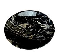 Ciotola Centrotavola in Marmo Nero Portoro Home Decor Interior Design Ø 20cm