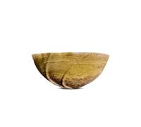 Ciotola Centrotavola in Travertino Marrone Italiano Luxury Home Decor Ø40cm
