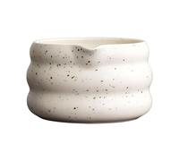 Ciotola Cerimoniale in Ceramica per Il tè Matcha, Bianco