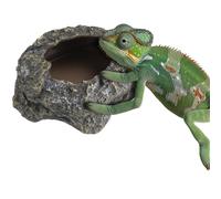 Ciotola Cibo per Rettili Mangiatoia Vermi Terrario Alimentazione Gechi Serpenti