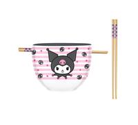 Ciotola Con Bacchette Kuromi Con Teschi E Stelle Di Hello Kitty E Amici 20