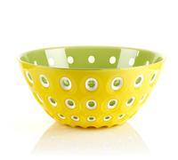 Ciotola contenitore BOWL 3 COLOR TECH Dimensioni 20xh 9 cm -1350 cc Le Murrine , multicolor effetto tricolore Le MURRINE, Zafferano/Bianco/ Verde ninfea mulricolor