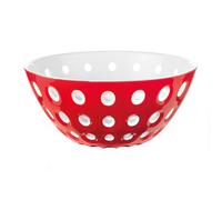 Ciotola contenitore BOWL 3 COLOR TECH Dimensioni 20xh 9 cm -1350 cc Le Murrine , multicolor effetto tricolore Le MURRINE, rosso/bianco/trasparente multicolor