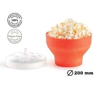 CIOTOLA CONTENITORE cm 20 CUOCI POPCORN IN SILICONE ALIMENTARE x FORNO MICROONDE