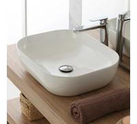 Ciotola da appoggio con angoli tondi 50,5x40,5 cm in ceramica lucida