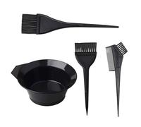 Ciotola da colorare per capelli e kit di pennelli - Kit di utensili per la spazzola per ciotola per capelli da colorare, strumenti da colorare di capelli con 3 diversi pennelli per saloni, tintura a c