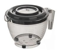 Ciotola da cucina con coperchio paraspruzzi con manico robusto, per alimenti, 2,5 l