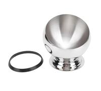 Ciotola da portata in acciaio inossidabile, design obliquo con finitura lucidata, ciotola da multiuso commerciale per la casa di condanna di frutta insalata casa (Medium size with base)