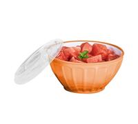 Ciotola da porto insalata grande-materiale PP resistente, facile da trafficare, residui di olio minimo-Ideale per insalate, contorni e divertimento-diametro di 28,6 cm, leggero ma robusto-regalo perfe