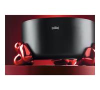 Ciotola da Punch, POP ART COPPA PUNCH METALLO BK/RD Dimensioni Ø 32 cm × H 18 cm cm colore nero nero