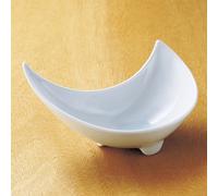 Ciotola Da Servire A Forma Di Mezzaluna In Celadon Mino Ware, Fatta In Giappone