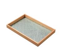 - Ciotola da servizio e snack - begonia in rilievo | Snack decorativi rettangolari, design Crabapple per piani di lavoro, casa e tavolo da utilizzare 11,42 x 7,68 x 1,38 pollici