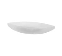 Ciotola Decorativa Cristallo Forma di Foglia Portagioie Gesso Manufatto Vassoio per Earring e Anelli Scelta Elegante per Decorare La Casa e Conservare Gioielli