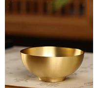 Ciotola decorativa in ottone, robusta ciotola per la preghiera per uso nel