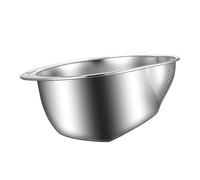 Ciotola Del Filtro Della Rondella Di Riso - Drainer Di Riso - Rice_Washer Bowl | Collottatore Laterale Microporoso Da 8,5 ″ Ad Alta Capacità Per Cereali, Quinoa, Frutta E Verdure | Design Di Base Incl