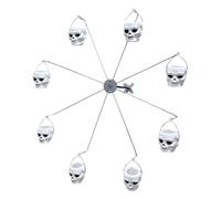 Ciotola di alimentazione per uccelli - Ferris - Mangime per uccelli all'aperto, soluzione di alimentazione per uccelli | Halloween - Alimentatore con 8 secchi per giallo finch - passeri sorsi