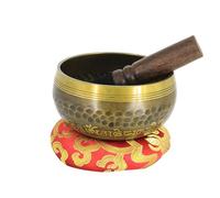 Ciotola di Buddha for meditazione yoga e terapia del suono da 9,5 cm, carillon tibetano in rame, decorazione for la casa
