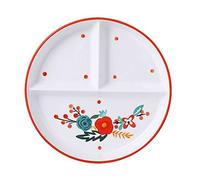 ciotola di ceramica, ciotola di zuppa, Portion Control Plate,Divided Dinner Plates,Ceramic Ramen Bowls, Deep Soup Bowls, Rice Bowls Microwave Safebowl-Spring-Bowl(Autumn,Plate)