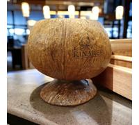 Ciotola Di Cocco In Legno Per Muesli Conchiglia Del Sud Cocktail