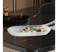 Ciotola di Cristallo di Selenite, Decorazione Creativa per La Casa, Artigianato,