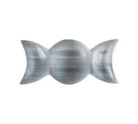 Ciotola di cristallo di selenite naturale, semplice e robusta, regalo per