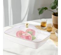 Ciotola di frutta con coperchio cesto di frutta moderno per colazione per il