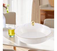 Ciotola di frutta con coperchio vassoio minimo da portata per la colazione