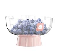 Ciotola di frutta per - montagne acquisite, bel cestino da tavolo, supporto per snack alto | Top da lavoro decorativo con gocciolamento, guscio di caramelle come decorazione residente