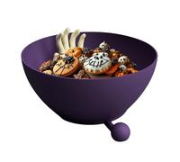 Ciotola Di Halloween | 1* PCS Invalli Di Zucca | 17 × 7,2 cm Halloween Snack Bowls | Piatto Profondo Raccapricciante | CUBO A MANO SKELETON CREATIVO | Decorazione Mobile Di Halloween Per Snack, Dolce