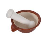 Ciotola Di Macinazione Giapponese Pestello Mortaio Schiaccia Aglio Crusher