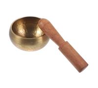 Ciotola di Meditazione Tibetana Manuale Nepal in Ottone