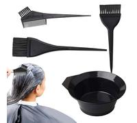 Ciotola di miscelazione del colore dei capelli e spazzole set di tinte per capelli completi per colorare preciso | Set di pennelli da colorare per capelli-briciolo | Strumenti da colorare per capelli